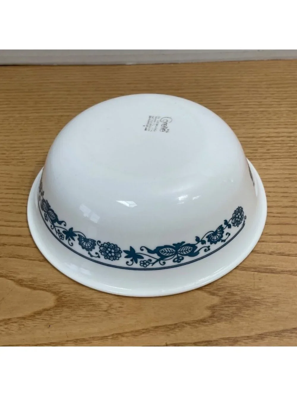Vtg Corelle Old Town Blue Onion Cereal Soup Salad Bowls 6.25 inch Set 3 Corning